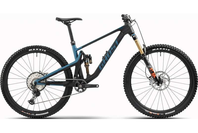 Bicicleta Ghost Riot Trail CF/CF 150/140 Full Party 2025